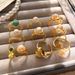 Real Gold Electroplated Zircon Freshwater Pearl Opening Court Style Index Finger Ring, Light Luxury High-end Feel, Hand_ipsvogv.com