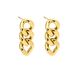 Women's Jewelry High End Fashion Accessories Personalized Stainless Steel Cuban Chain Earring Exaggerated Diamond Studded Earrings Versatile Earrings_ipsvogv.com