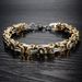Stainless Emperor Trendy Byzantine Necklace Personality Versatile Dominant Men's Bracelet Titanium Steel Jewelry Chain_ipsvogv.com