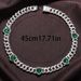 Novel Love Inlaid Cuban Necklace Women Colorful 12mm Hip hop Metal Chain Hip hop Street Rap Jewelry_ipsvogv.com