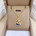 【 】 Pearl Ring Light Luxury Charm Gorgeous Full Diamond Necklace Women's Versatile Clavicle Titanium Steel Chain_ipsvogv.com