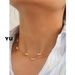 Natural Freshwater Rice Grain Pearl Necklace Jade Jewelry, Titanium Steel Light Collarbone Chain With A Sense Of Luxury_ipsvogv.com