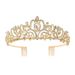 popular bridal crown hair accessories wedding crown headdress fairy princess hair crown fashion simple rhinestone headband_ipsvogv.com