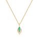 】 Blue 【 Leaf Personalized Light Luxury Charm Gorgeous Full Diamond Necklace Women's Versatile Clavicle Chain Titanium 【 】_ipsvogv.com