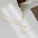 【 Multi Series 】 Love Tassel Lucky Grass Titanium Steel Double Layer Chain_ipsvogv.com
