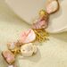 Niche Fashion Versatile Beach Style Stainless Necklace Pink Shell Coral Titanium Steel Lock Chain Women's Jewelry_ipsvogv.com