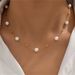 Fashion Simple Pearl Necklace Pearl Necklace Niche Temperament Pearl Jewelry Fashion All-match Internet Celebrity Necklace_ipsvogv.com