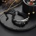 Korean Fashion Handicraft Personalized Men's Woven Multi Layer Rope Minimalist Leather Bracelet_ipsvogv.com