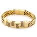 Men's Jewelry Rock And Roll Hip Hop Style Hand Jewelry Creative Street Shooting Curved Woven Titanium Steel Bracelet_ipsvogv.com