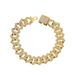 Personalized hip-hop jewelry, American inlaid men's bracelet, versatile and stylish bracelet accessories_ipsvogv.com