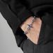 Hip Hop Dissolved Dark Cross Bracelet For Men Versatile Niche Design High-end American Style Titanium Steel Men's Trend_ipsvogv.com