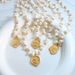 New French High-end Irregular Baroque Portrait Pendant, Natural Freshwater Pearl Titanium Steel Necklace_ipsvogv.com
