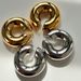 Fashionable Niche INS Retro Titanium Steel Hollow Smooth Tear Big Earrings_ipsvogv.com