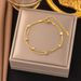 Minimalist Temperament, Niche Design, Titanium Steel Double-layer Square Circular Snake Chain, Fashionable And Versatile_ipsvogv.com