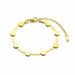 Titanium Steel For Women Simple Hip-Hop Niche Forest Style Design Round Piece Snake Bone Chain Jewelry Bracelet Set_ipsvogv.com