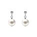 Simple S999 Sterling Silver Pearl Exquisite Earrings_ipsvogv.com