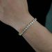 Women's & Men's Tennis Chain Bracelet With 5mm Heart-Shaped Zirconia, Elegant & Stylish For Couples, Available In Silver/Gold/Rose Gold, Sizes 17-21cm_ipsvogv.com