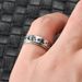 Titanium Steel Female Spinning Sun Moon Star Couple Ring Jewelry_ipsvogv.com