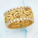 Cao Shi Punk Personalized Wide Edition Status Symbol Luxury Wrapped Irregular Line Ring_ipsvogv.com