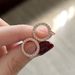 Cao Shi Korean version ins cool Earrings temperament hollow circle Zircon Earrings Fashion full diamond earrings_ipsvogv.com