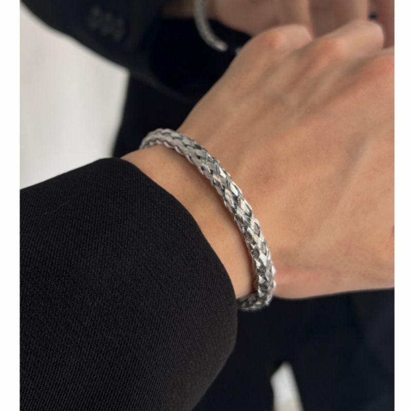 Unique Trendy Brand Niche Hip-Hop Design Dragon Claw Men's Women's Bangle Couple Jewelry Titanium Steel Bracelet Trend_ipsvogv.com