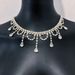 Sparkling diamond high end necklace clavicle chain choker fashionable and simple necklace_ipsvogv.com