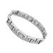 Minimalist Personality Chinese Style Great Wall Pattern Smooth Punk Hip-Hop Men's Versatile Titanium Steel Bracelet_ipsvogv.com