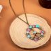 Hot Selling Items, Personalized Accessories With Pearls Embedded In LUCKY Style Anti War Flower Necklace_ipsvogv.com