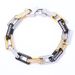 Bamboo Titanium Steel Bracelet Jewelry Fashion Men's Cuban Hip Hop Light Luxury Bracelet Women's Jewelry_ipsvogv.com
