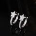 Cao Shi's Cute Simple With A Small Style Student Earring Accessories Korean Edition New Exquisite Star Earrings_ipsvogv.com