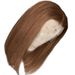 Short bob Chocolate color brown human hair wigs bobo_ipsvogv.com