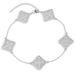 Women’s Jewelry Set Fashion New Lucky Four Leaf Clover Bracelet For Summer Women High End Gold Light Luxury Niche Copper And Diamond Jewelry_ipsvogv.com