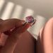 Moonso Luxury Fashion Fat Square Women's Colorful Treasure Diamond Ring Exaggerated Daily Order R820_ipsvogv.com