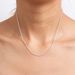 Silver Plated 4mm Round Snake Bone Chain With 12 Fashionable And Minimalist Collarbone Silver Bare Single Chains, Trendy_ipsvogv.com