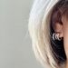 Women’s Jewelry Set Fashion Hot SaleReal Gold Brass Electroplating Fashionable Zircon Personalized Claw Shaped Ladies Creative High End Earrings_ipsvogv.com