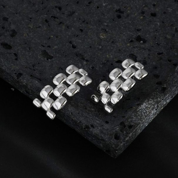 INS Fashionable INS Retro Polished Watch Strap Earrings OOTD Accessories_ipsvogv.com