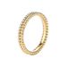 Women's Jewelry S925 Sterling Silver Minimalist Double Row Round Bead Plain Ring Fashion Temperament Ins Style High Grade Silver Jewelry_ipsvogv.com