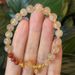 Natural Blonde Bracelet For Women, Brazilian Titanium Crystal, Yellow Tower Crystal Bracelet, Good Luck In Wealth,_ipsvogv.com