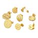 Stainless Braided Threaded Ac, Titanium Steel Ear Hooks, DIY Handmade Circular Ring With Gold-plated Earring_ipsvogv.com