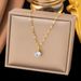 Star Light Six Claw Single Diamond Necklace For Women In 2024, Fashionable And Simple Style, Niche Design, High-end_ipsvogv.com