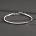 S Pure Silver Octagonal Snake Bone Bracelet INS Trend Hip-Hop Personality Minimalist Cold Style Simple High-End Men's_ipsvogv.com