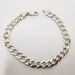 Trendy S Pure Silver 8MM Hexagon Bracelet Personality Hip-Hop Men's Cuban Chain Jewelry_ipsvogv.com