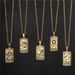 Tarot Pendant Necklace For Women Niche Design Titanium Steel Necklace Color Preserving Electroplated Necklace Clavicle Chain_ipsvogv.com