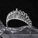 2023 New Bride Rhinestone Tiara Wedding Dress Crown Princess Crown Handmade Diamond Headband Performance Hair Crown_ipsvogv.com