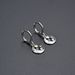 Star Moon Hollow Diamond Zircon CZ Earrings Female Ear Buckle Small Fresh Forest Earrings_ipsvogv.com