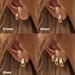 Women’s Jewelry Set Fashion Colored Zirconium Earrings Light Luxury High End Spring And Autumn Fashion Circle Female Earrings Copper Earrings_ipsvogv.com