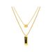 Advanced Sweater Chain 2024 New Trendy Autumn And Winter Jewelry Long Titanium Steel Necklace Decoration_ipsvogv.com