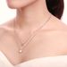 light Love Heart Shaped Zircon Layered Necklaces S Sterg Sier_ipsvogv.com
