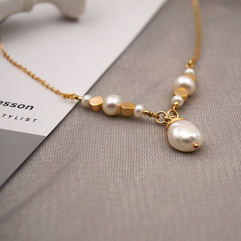 New Product Baroque Pearl Long Women's Accessories Pendant Fashion Sweater Chain_ipsvogv.com