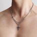 Black Cross Necklace, Men's Trendy Instagram, Hip Hop, Unisex, Small And Luxury Chain, Sweater Accessories, Women_ipsvogv.com